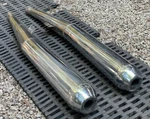 Bmw R60/5 Muffler Pair Genuine 18121234452 18121234453. Fixed Price $279.00.