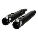 4'' Slip On Straight Mufflers Exhaust Fit For Harley 2017-UP Touring Road Glide. Fixed Price $146.86.