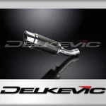 Ducati Diavel 2011-2019 Delkevic Slip 8" Round Carbon Exhaust Muffler Kit. Fixed Price $329.99.