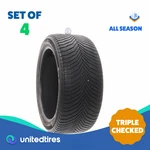 Set Of (4) Used 285/40R20 Michelin Crossclimate 108V 7-8/32. Fixed Price $473.00.