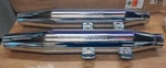 Genuine Harley Davidson Tapered Mufflers 80017-85A Dual Mounting Brackets. Fixed Price $200.00.