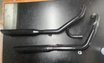 1992-1999 Harley Davidson Fxd Head Pipe W/ Screamin Eagle Slip-on Mufflers. Fixed Price $150.00.