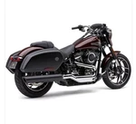 Cobra 6520B 909 Twins Slip-ons, Black 18/21 Flsb Harley (17). Fixed Price $244.02.