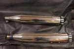 Rc Components 4.5" Excaliber Exhaust Mufflers 17-24 Harley Touring Fltr. Fixed Price $200.00.