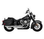 Vance Hines 2018 Up Harley Heritage Deluxe 3" Twin Slash Chrome Mufflers 16379. Fixed Price $699.00.
