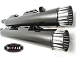 Mutazu Flame Cap 4" Thunder Slip On Mufflers Exhaust Victory Cross Country Road. Fixed Price $479.00.