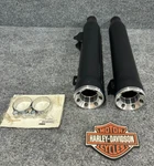 Harley 2010-15 Dyna Wide Glide Cobra Rpt 3" Slip-on Mufflers Black 1801-0722. Fixed Price $350.00.