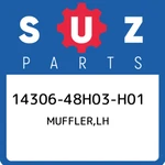14306-48H03-H01 Suzuki Muffler,lh 1430648H03H01, New Genuine Oem Part. Fixed Price $380.90.