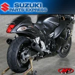 2008 - 2020 Suzuki Hayabusa Gsx 1300 M4 Dual Black Retro Drag Slip On Exhaust. Fixed Price $707.00.