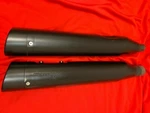 Harley Milwakee Screamin Eagle Black Slip On Mufflers 64900448 64900449. Fixed Price $235.96.
