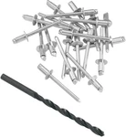 Moose Racing Exhaust Rivet Kit 1860-0176. Fixed Price $9.95.