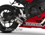 2017-2025 Cbr 1000RR Two Brothers S1R Black Aluminum Slip On Exhaust Polished. Fixed Price $575.00.