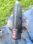 Yoshimura Carbon Fiber Slip Exhaust. Fixed Price $125.00.