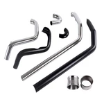 Front Exhaust Pipe Set For Harley 95-16 Touring, Street Glide, W/ Hardware. Fixed Price $393.19.