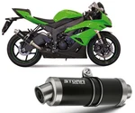 Exhaust Storm By Mivv Muffler Gp Nero Steel For Kawasaki ZX-6 2009 2016. Fixed Price $230.20.