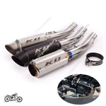 Slip-on For Ducati Scrambler Monster 797 Exhaust Set Mid Pipe 51MM Muffler Tips. Fixed Price $109.34.