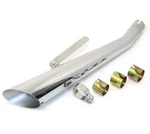 Universal Kick-up Slash Cut Silencer Classic Bsa, Triumph Models. Fixed Price $102.02.