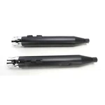 Rinehart Black 4" Slip-on Mufflers W/chrome End Caps 500-0103C-CASTLE. Fixed Price $779.95.