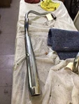 Kawasaki 1978-1979 KZ650 Left Muffler Exhaust Pipe Oem Part# 18001-1024. Fixed Price $119.99.
