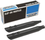 Drag Specialties 3-1/2" Slash Cut Slip On Mufflers 2017-2024 Harley Touring Flhx. Fixed Price $311.95.