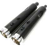 Rinehart Black 4.5" Motopro 45 Slip-on Mufflers W/chrome End Caps 500-0111TC. Fixed Price $769.95.