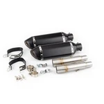 For Honda CB900F Hornet 2001-2009 Exhaust Mid Link Pipe Black Muffler Tips. Fixed Price $150.13.