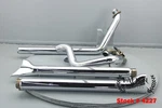 2011 Harley Softail Vance Hines Dual Exhaust Header Muffler Pipes Fishtail #4227. Fixed Price $699.99.