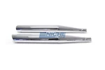 Guzzi 84-99 Performance Exhaust Motorcycle Mufflers Slash Cut Chrome. Fixed Price $334.95.
