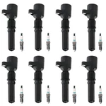 Bosch Ignition Coil Denso Iridium Tt Spark Plug Kit For E-250 Explorer V8. Fixed Price $318.95.