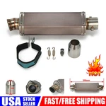 Atv 1.5-2" Exhaust Muffler Pipe Slip On Scooter Motorcycle Dirt Street Bike. Fixed Price $41.99.