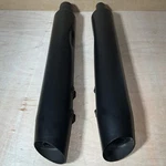 2017-2024 Harley Touring Oem M8 Electra Street Road Glide Black Slip On Mufflers. Fixed Price $28.99.