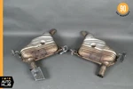 07-09 Mercedes X164 GL450 GL550 Exhaust Mufflers Left And Right Pipe Oem. Fixed Price $209.24.