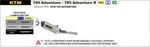 Silencer Race-tech Aluminum-carb Arrow Ktm 890 Adventure 2021-. Fixed Price $493.65.