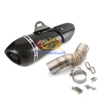 For Kawasaki Z900 Slip-on 51MM Exhaust Tail Mufflers Connecting Mid Pipe Escape. Fixed Price $110.43.