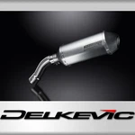 Bmw F800R 2009-2016 Delkevic Slip On 10" X-oval Titanium Exhaust Muffler Kit. Fixed Price $279.95.