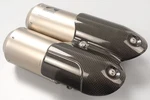 Akrapovic Slip-on Exhaust Muffler Ducati Supersport SS939 SS950 96481781AA. Fixed Price $1399.00.