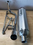 Mmg Exhaust Muffler GY6 50CC-100CC 4-STROKE Carbon Fiber Finish, Cosmetic Marks. Fixed Price $79.99.