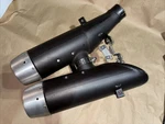 Ducati Hypermotard 1100 2008 Oem Stock ZDM-A54 Exhaust Mufflers 87 Miles. Fixed Price $299.00.