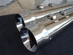 Harley Street Glide Flhx Touring Bagger 95-16 Dna Megaphone 4" Slip-on Mufflers. Fixed Price $149.03.