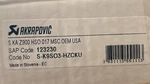 Akrapovic 123230 Slip-on Exhaust Brand New Original Packaging. Fixed Price $759.99.
