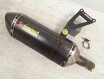 EX250K 08-12 Akrapovic Hexagonal Carbon Slip-on Exhaust. Fixed Price $348.90.