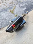 2019-2024 Aprilia Tuono V4 1100 Akarpovic Carbon Fiber Titanium Slip Exhaust. Fixed Price $1000.00.