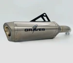 Graves Titanium Slip On Exhaust ZX-4RR 2023-2026 New. Fixed Price $539.95.