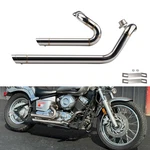 Chrome Exhaust Pipe Muffler For Yamaha XVS650A XVS400 Dragstar. Fixed Price $158.80.