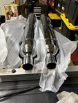 Oem 94-16 Harley Touring Round Straight 3.5" Original Equipment Mufflers Chrome. Fixed Price $200.00.