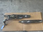 Genuine 04-10 Yamaha Vstar 650 Classic Rear Exhaust Muffler Set (no Head Pipe). Fixed Price $250.00.