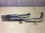 07-11 Harley Davidson Softail Fat Boy Deluxe Full Exhaust Mufflers Header Mount. Fixed Price $135.00.