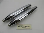 Pair Of Harley-davidson Genuine Chrome Exhaust Mufflers 64900456 & 64900455. Fixed Price $59.99.