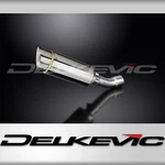 Ducati Diavel 2011-2019 Delkevic Slip On 8" Round Stainless Exhaust Muffler Kit. Fixed Price $289.99.