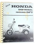 1984 Honda NN50MD Gyro Scooter+spree Shop Service Manual. Fixed Price $25.00.